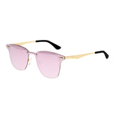 Sixty One Infinity Polarized Sunglasses - Gold/Pink-Celeste SIXS142PU