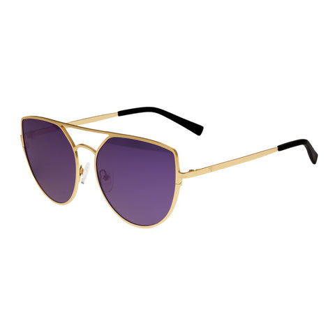 Sixty One Boar Polarized Sunglasses - Gold/Purple SIXS144PU