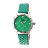 Sophie & Freda Lancaster Leather-Band Ladies Watch - Green SAFSF3207