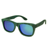 Spectrum Hamilton Wood Polarized Sunglasses - Teal/Blue-Green SSGS106GN