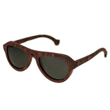 Spectrum Keaulana Wood Polarized Sunglasses - Cherry/Black SSGS112BK
