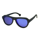 Spectrum Machado Wood Polarized Sunglasses - Blue/Blue SSGS113BL