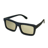 Spectrum Knox Wood Polarized Sunglasses - Blue/Silver SSGS115SR