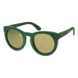 Spectrum Malloy Wood Polarized Sunglasses - Teal/Gold SSGS122GD