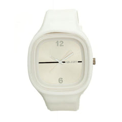 Flexi White Rubber Watch SUPWHITE